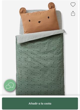 Nórdico y almohada bosque Vertbaudet