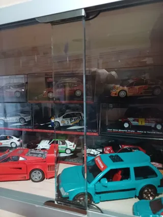 Vitrina madera y cristal XXL a medida