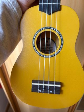 Ukelele Octopus Amarillo con funda
