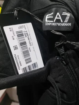 Chándal EA7 Emporio Armani Negro