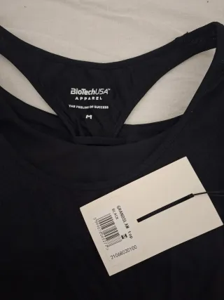 BioTechUSA Grandslam Canotta nera funzionale