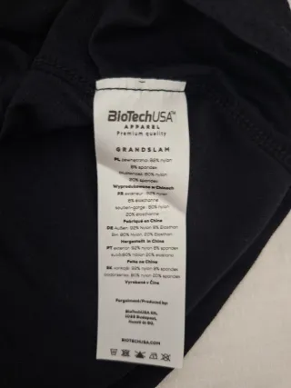 BioTechUSA Grandslam Canotta nera funzionale