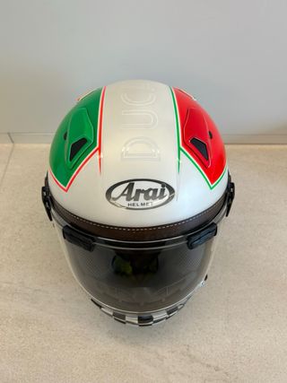 Espectacular Casco Arai QV PRO Ducati Talla XS