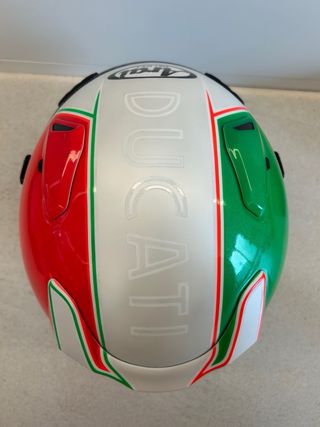 Espectacular Casco Arai QV PRO Ducati Talla XS