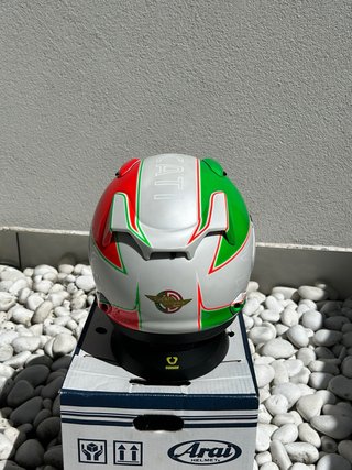 Espectacular Casco Arai QV PRO Ducati Talla XS
