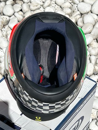 Espectacular Casco Arai QV PRO Ducati Talla XS
