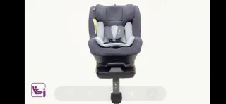 Nuna Rebl Plus Silla Coche Gris iSize 40 a 105 cm.