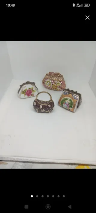 Lotto porta profumi e portapillole