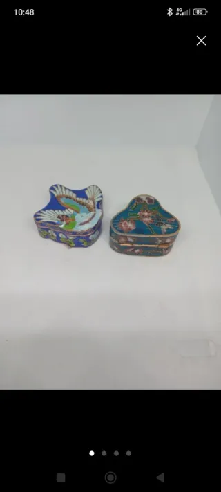 Lotto porta profumi e portapillole