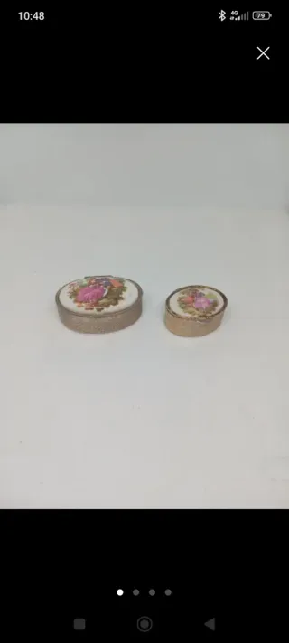 Lotto porta profumi e portapillole