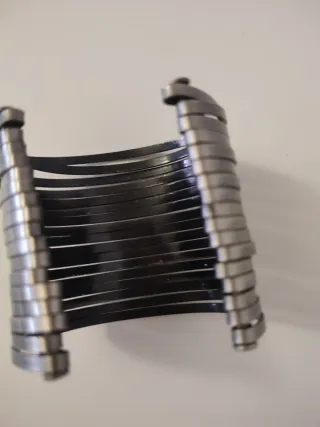 Brazalete vintage plateado