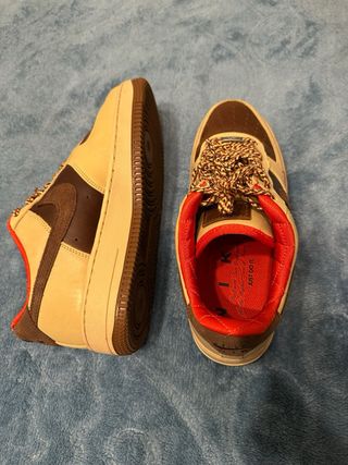 Nike Air Force 1 Low Beige/Marrón