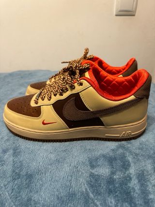 Nike Air Force 1 Low Beige/Marrón