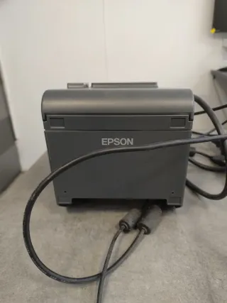 Impresora Térmica de Tickets Gris