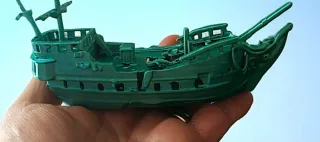 Decoración Naufragio Acuario Barco Pirata