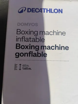 Saco de boxeo hinchable