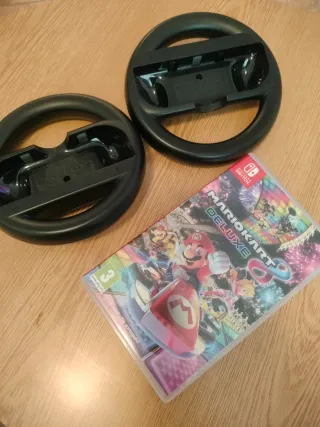 Mario Kart 8 Deluxe + Volantes Nintendo Switch