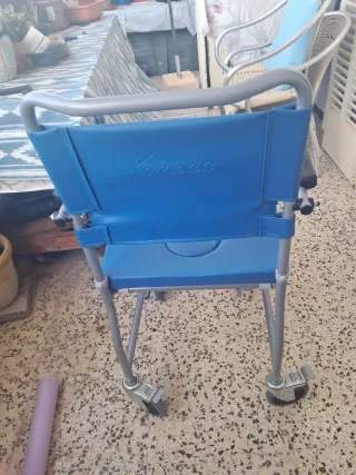 Silla de ducha con ruedas