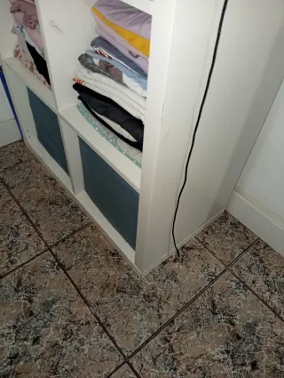 Estantería modular blanca