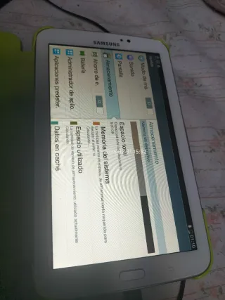 Tablet Samsung Blanca para Niños