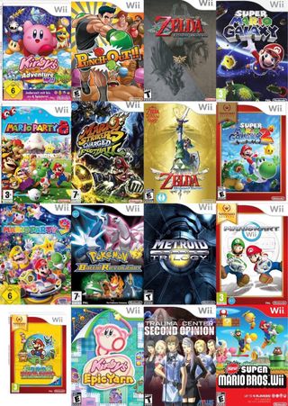 Nintendo Wii Blanca + Mandos Negros + 45 juegos