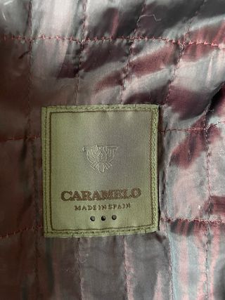 Chaqueta de piel hombre negra