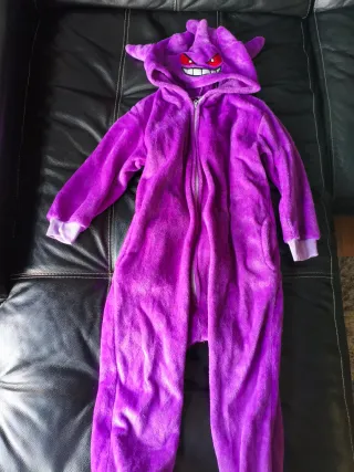 Pijama Disfraz Gengar Pokémon 130cm