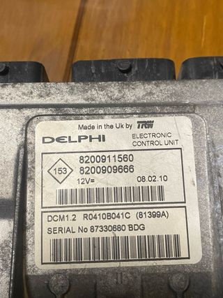 Centralita Motor Clio III 1.5dci Delphi