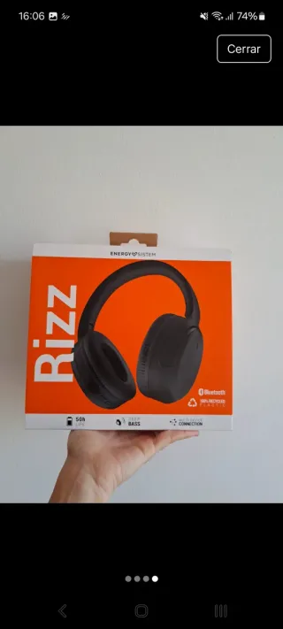 Auriculares Energy Sistem diadema negros