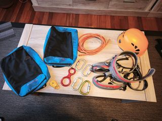 Conjunto Escalada Arnes Mammut Nuevo