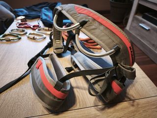 Conjunto Escalada Arnes Mammut Nuevo