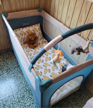 Cuna de viaje plegable Hauck