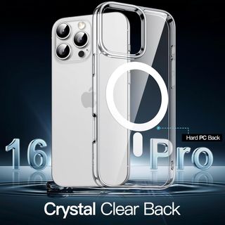 JETech Funda Magnética para iPhone 16 Pro 6,3 Pulg