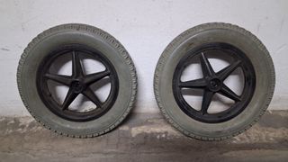 Dos Ruedas macizas silla eléctrica 12 1/2 x 2 1/4