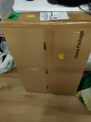 Mesa Escritorio Eléctrica Elevable Madera