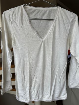 Lote 3 Camisetas Interiores de lenceria Mujer M