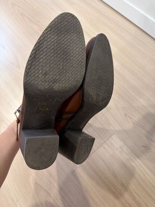 Botines Dorking Marrones Piel Talla 38