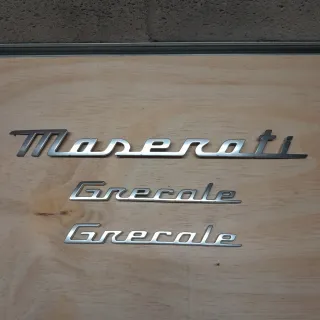 Scritte Maserati Greacle