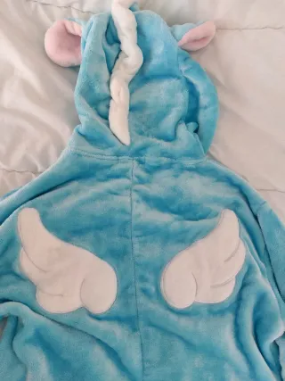 Disfraz Unicornio Azul Talla M