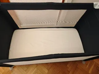 Cuna Viaje+colchón y REGALO 2 protectores y sábana