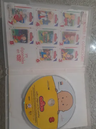 DVD Caillou: Pequeños pasos para grandes aventuras