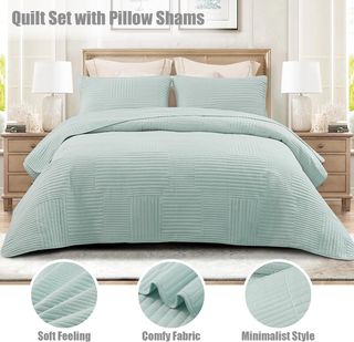 Whale Flotilla Colcha para Cama de 260 x 280 cm, C