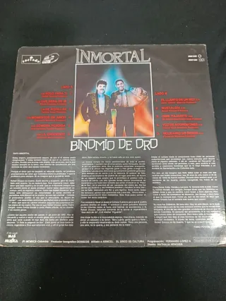 Vinilo Binomio de Oro - Inmortal