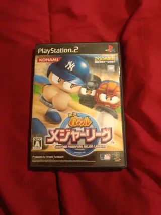 Jikkyou Pawafuru Major League PS2 Konami