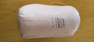 Talla L. Chaqueta acolchada con medidas.