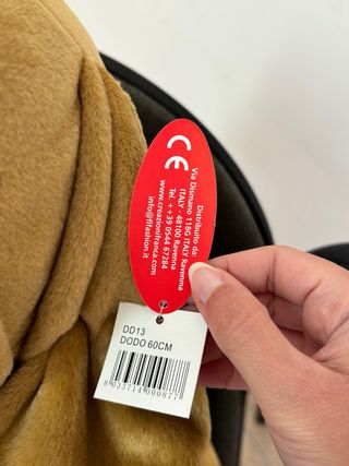 Peluche cane Dodo Ti Amo grande