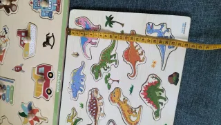 2 Puzzles Madera Infantil