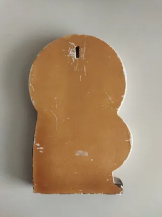 Cuadro Virgen y Niño Antiguo arte capero