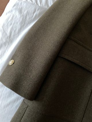 Abrigo Zara 70% lana