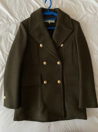 Abrigo Zara 70% lana